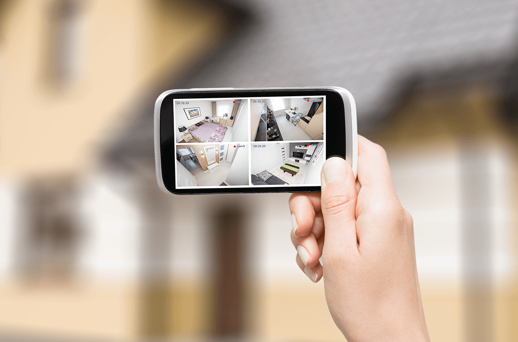 Apps allow you to access home security footage anytime, anywhere